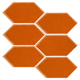 Clay Arabesque 4" x 8" Picket - Nutmeg