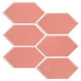 Clay Arabesque 4" x 8" Picket - Peach Pie