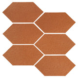 Clay Arabesque 4" x 8" Picket - Red Iron