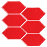 Clay Arabesque 4" x 8" Picket - Tomato