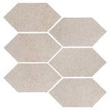 Clay Arabesque 4" x 8" Picket - Walnut Spice