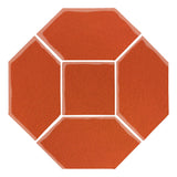 Clay Arabesque 4" x 8" Picket Set - Hazard Orange