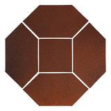 Clay Arabesque 4" x 8" Picket Set - Leather