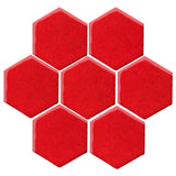 Clay Arabesque 6" Hexagon Glazed Ceramic Tile - Chile Papper