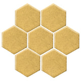 Clay Arabesque 6" Hexagon Glazed Ceramic Tile - Lemon Scent