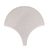 Clay Arabesque 8" Conche - Rustic White