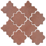 Clay Arabesque Cordova Tile - Eggplant 5115c