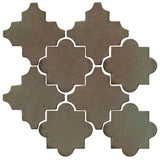 Clay Arabesque Cordova Tile - Elder Green