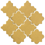 Clay Arabesque Cordova Tile - Gold Rush