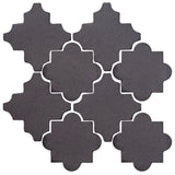 Clay Arabesque Cordova Tile - May Gray