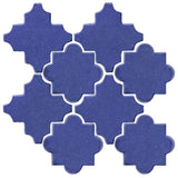 Clay Arabesque Cordova Tile - Periwinkle 7456c