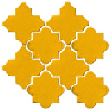 Clay Arabesque Cordova Tile - Sunny Side Up 1225c