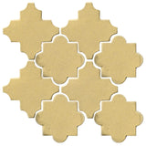 Clay Arabesque Cordova Tile - Vanilla Pudding 0131c