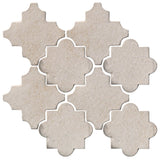 Clay Arabesque Cordova Tile - Walnut Spice