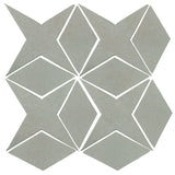 Clay Arabesque Granada Tile - Arctic Ice Matte 5665u