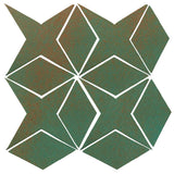 Clay Arabesque Granada Tile - Copper