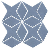 Clay Arabesque Granada Tile - Frost