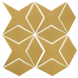 Clay Arabesque Granada Tile - Gold Rush