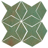 Clay Arabesque Granada Tile - Patina Matte 563u