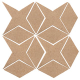 Clay Arabesque Granada Tile - Sandstone Matte 466u