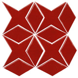 Clay Arabesque Granada Tile - Sangaria 7624c