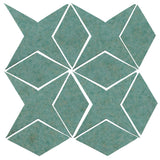 Clay Arabesque Granada Tile - Sea Foam Green Matte 5503u