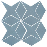 Clay Arabesque Granada Tile - Turquoise
