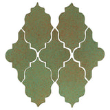 Clay Arabesque Leon Tile