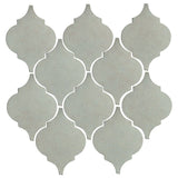 Clay Arabesque Malaga Ceramic Tile - Arctic Ice Matte