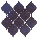 Clay Arabesque Malaga Ceramic Tile - Persian Blue