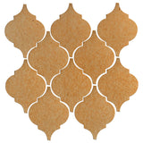 Clay Arabesque Malaga Ceramic Tile - Yellowstone
