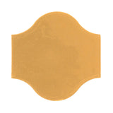 Clay Arabesque Pata Grande Tile - Caramel Matte 7403u
