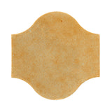 Clay Arabesque Pata Grande Tile - Dijon Mustard Matte 7551u