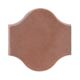 Clay Arabesque Pata Grande Tile - Eggplant 5115c