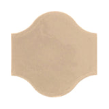 Clay Arabesque Pata Grande Tile - Matte Linen 4685c