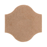 Clay Arabesque Pata Grande Tile - Mushroom Matte 7504u