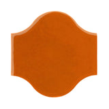 Clay Arabesque Pata Grande Tile - Nutmeg 7517c