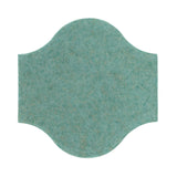 Clay Arabesque Pata Grande Tile - Sea Foam Green Matte 5503u