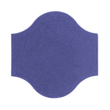 Clay Arabesque Pata Grande Tile - Spanish Lavender Matte 7684u