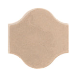 Clay Arabesque Pata Grande Tile - Warm Sand WG1C