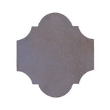 Clay Arabesque San Felipe Tile - Black & Blue