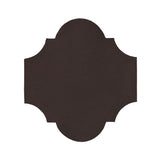 Clay Arabesque San Felipe Tile - Charcoal