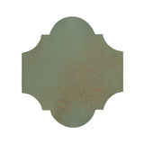 Clay Arabesque San Felipe Tile - Chrome