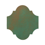 Clay Arabesque San Felipe Tile - Copper