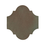 Clay Arabesque San Felipe Tile - Elder Green