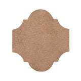 Clay Arabesque San Felipe Tile - Mushroom Matte