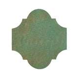 Clay Arabesque San Felipe Tile - Patina matte
