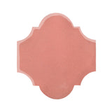 Clay Arabesque San Felipe Tile - Peach Pie