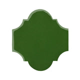 Clay Arabesque San Felipe Tile - Pine Green