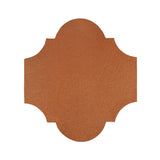 Clay Arabesque San Felipe Tile - Red Iron